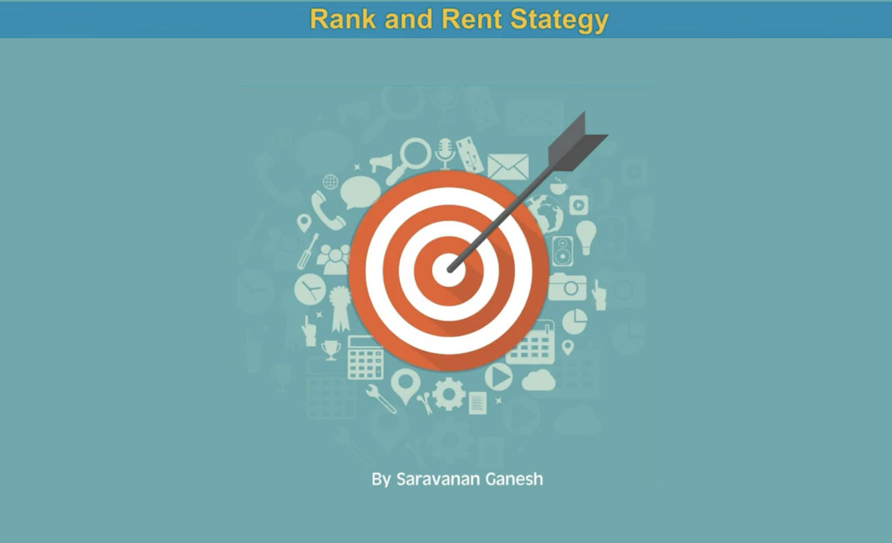 Ganesh Saravanan – Rank and Rent Strategy Program