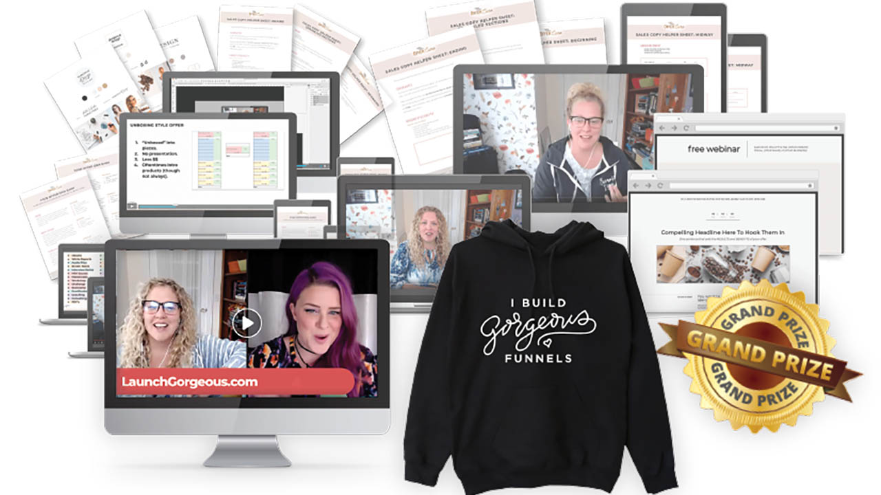 Julie Stoian – Funnel Gorgeous Bundle (+Offer Cure, Funnel RX)