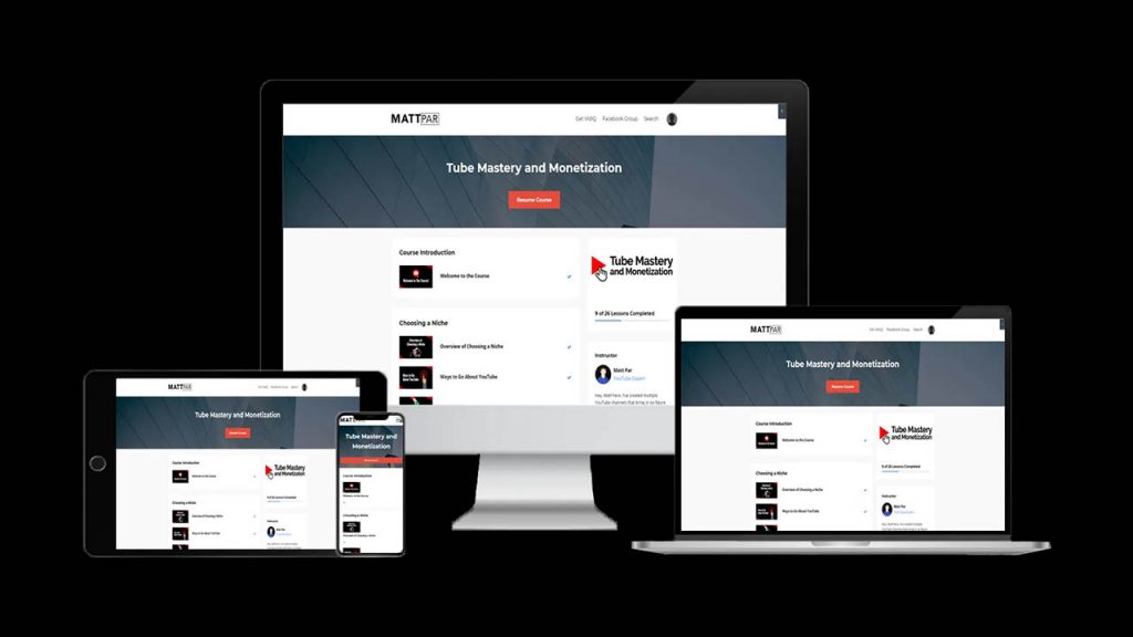 Matt Par – Tube Mastery and Monetization