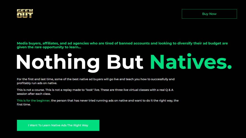 James Van Elswyk – Nothing But Natives