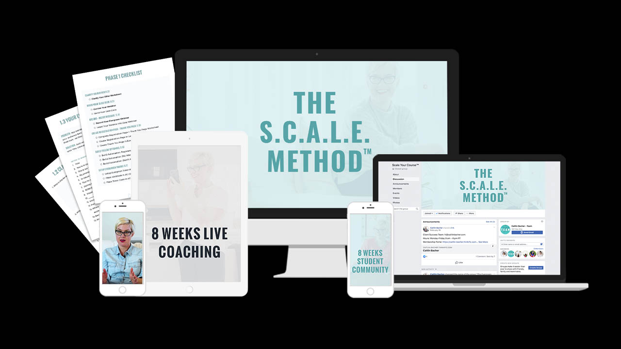 Caitlin Bacher – Scale Your Course
