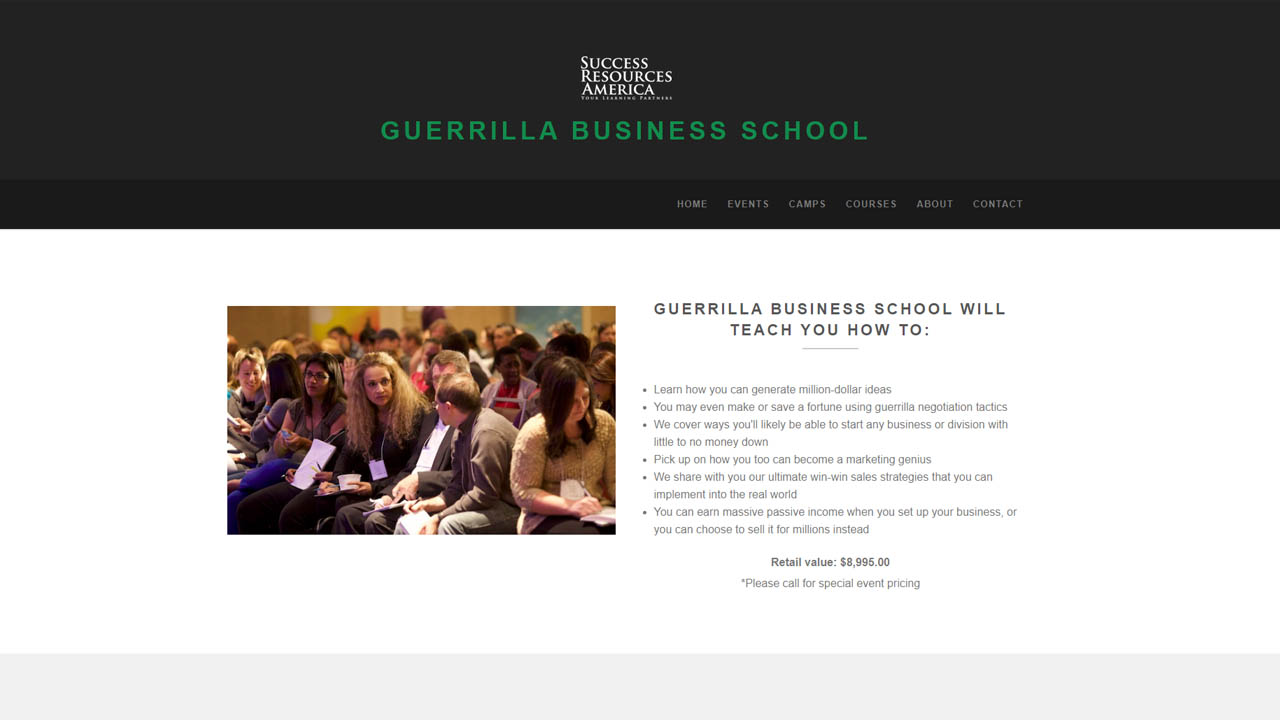 T. Harv Eker – 5-Day Guerilla Business School