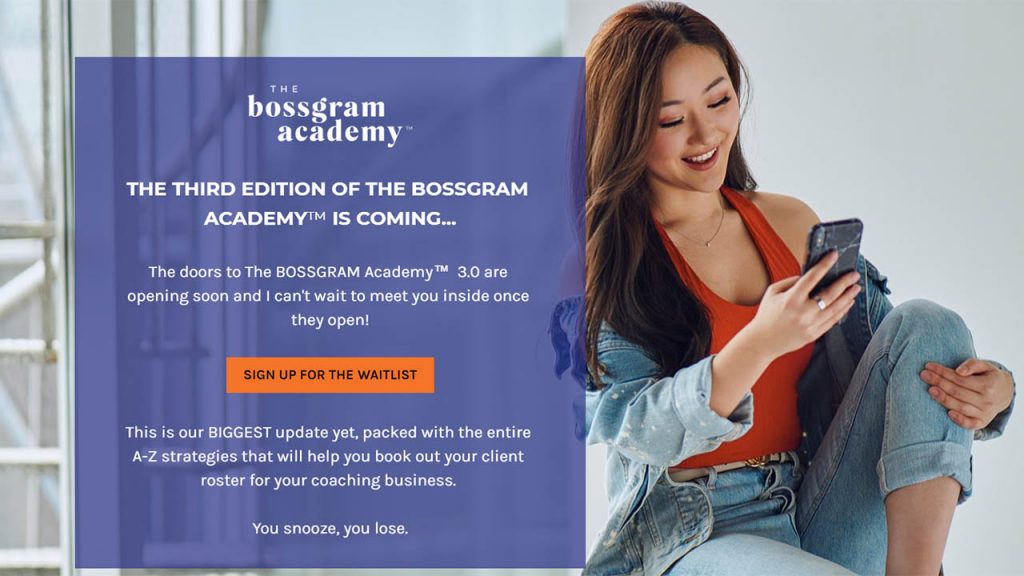 Vanessa Lau – BOSSGRAM Academy