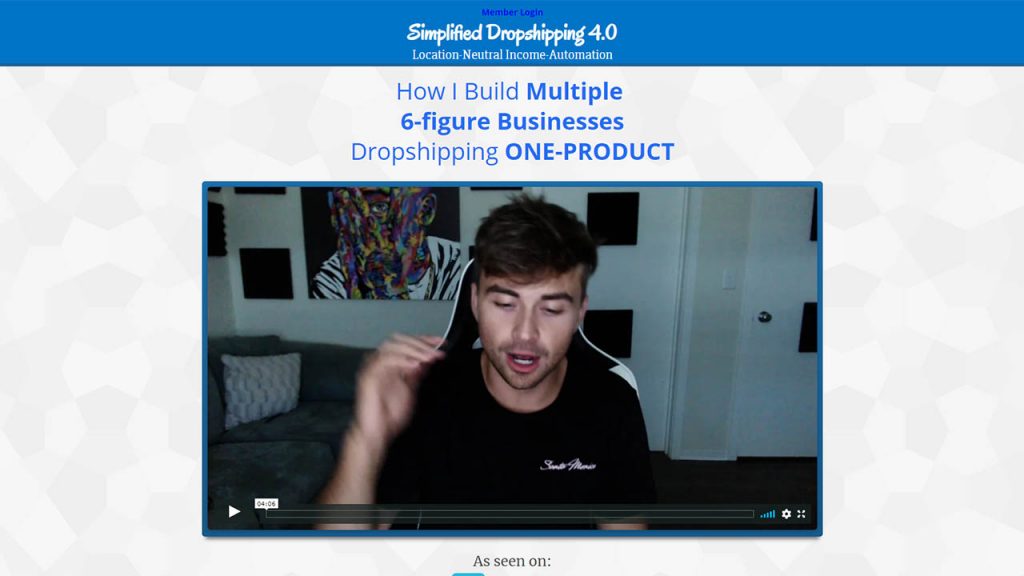 Scott Hilse – Simplified Shopify Dropshipping 4.0