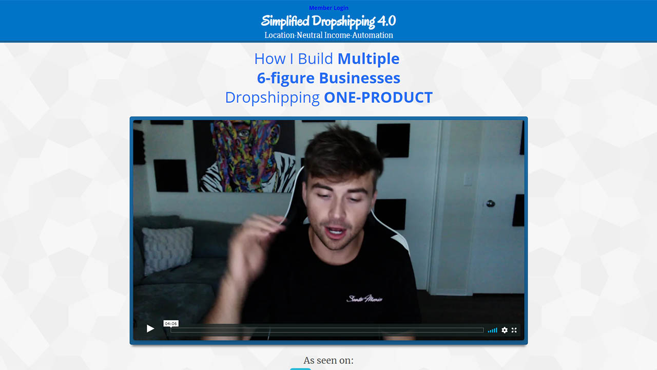 Scott Hilse – Simplified Shopify Dropshipping 4.0