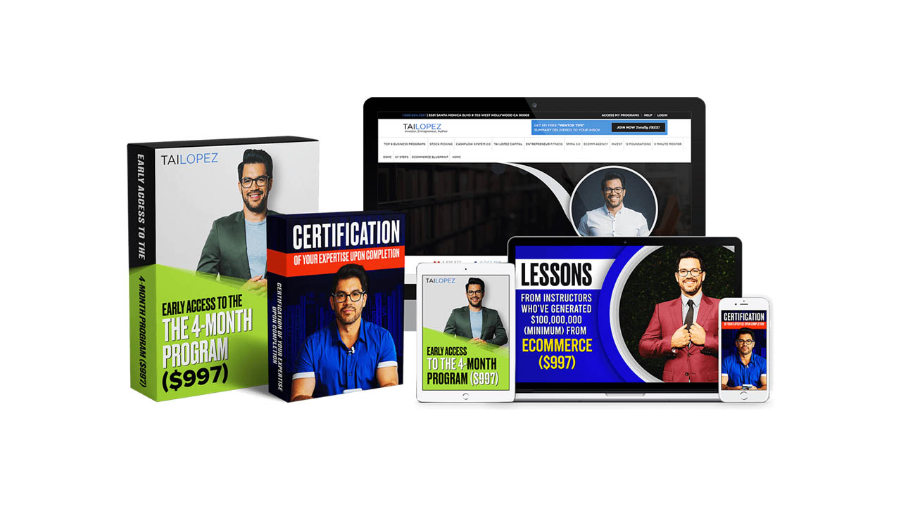 Tai Lopez – Ecommerce Specialist Certification