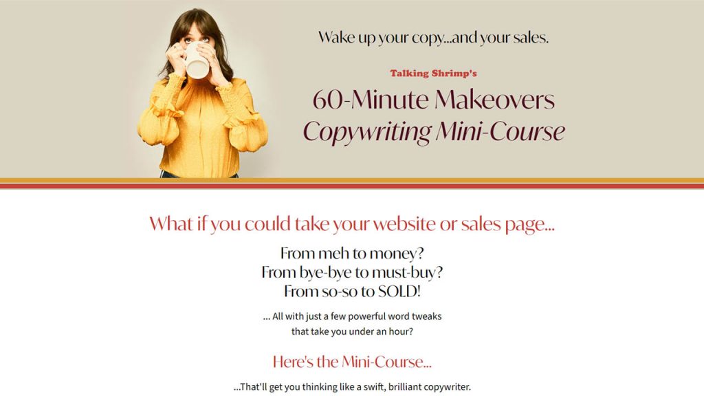 Laura Belgray – 60-Minute Makeovers Copywriting Mini-Course