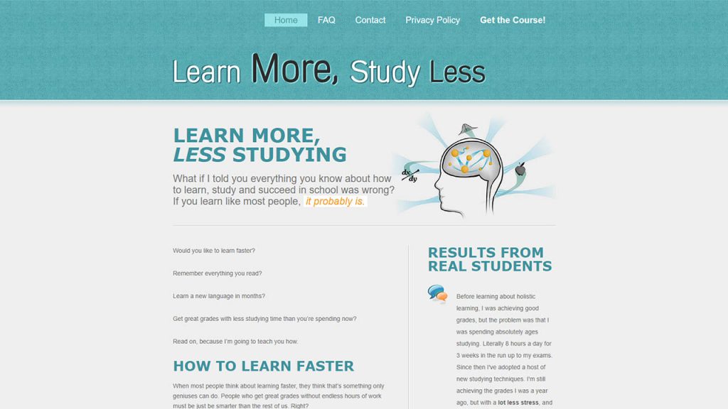 Scott H Young – Learn More, Study Less