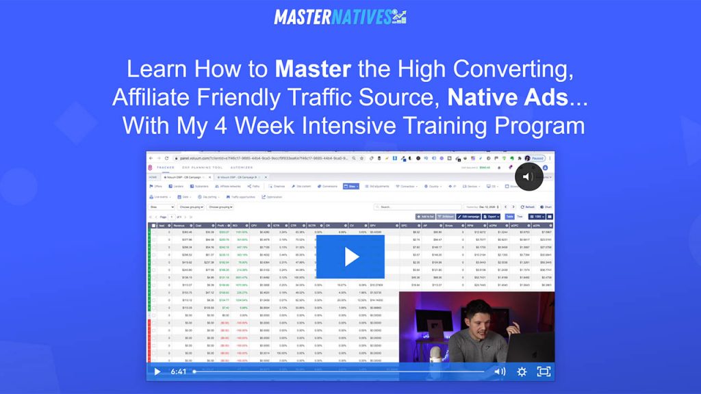 Liam James Kay – Master Native Ads