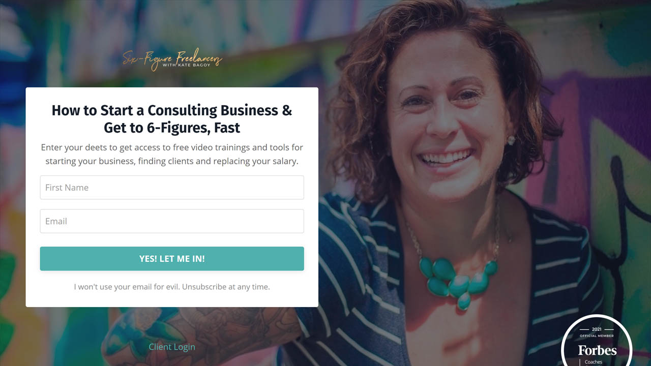 Kate Bagoy – Six Figure Freelancers