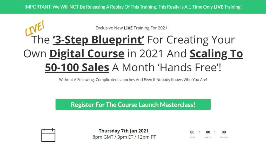 Jon Penberthy – Course Launch Bootcamp