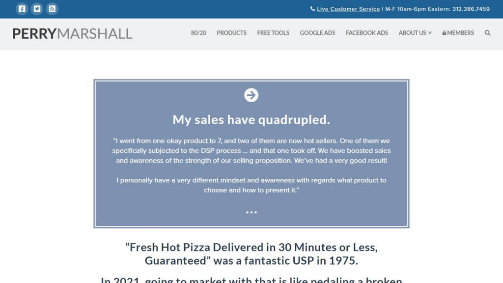 Perry Marshall – Definitive Selling Proposition