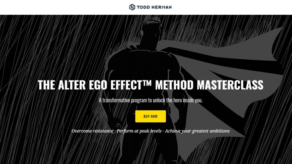 Todd Herman – Alter Ego Effect Masterclass
