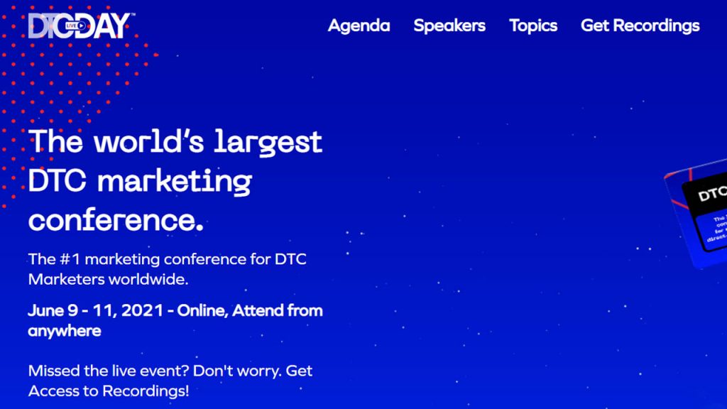 DTC Day Live Conference 2021