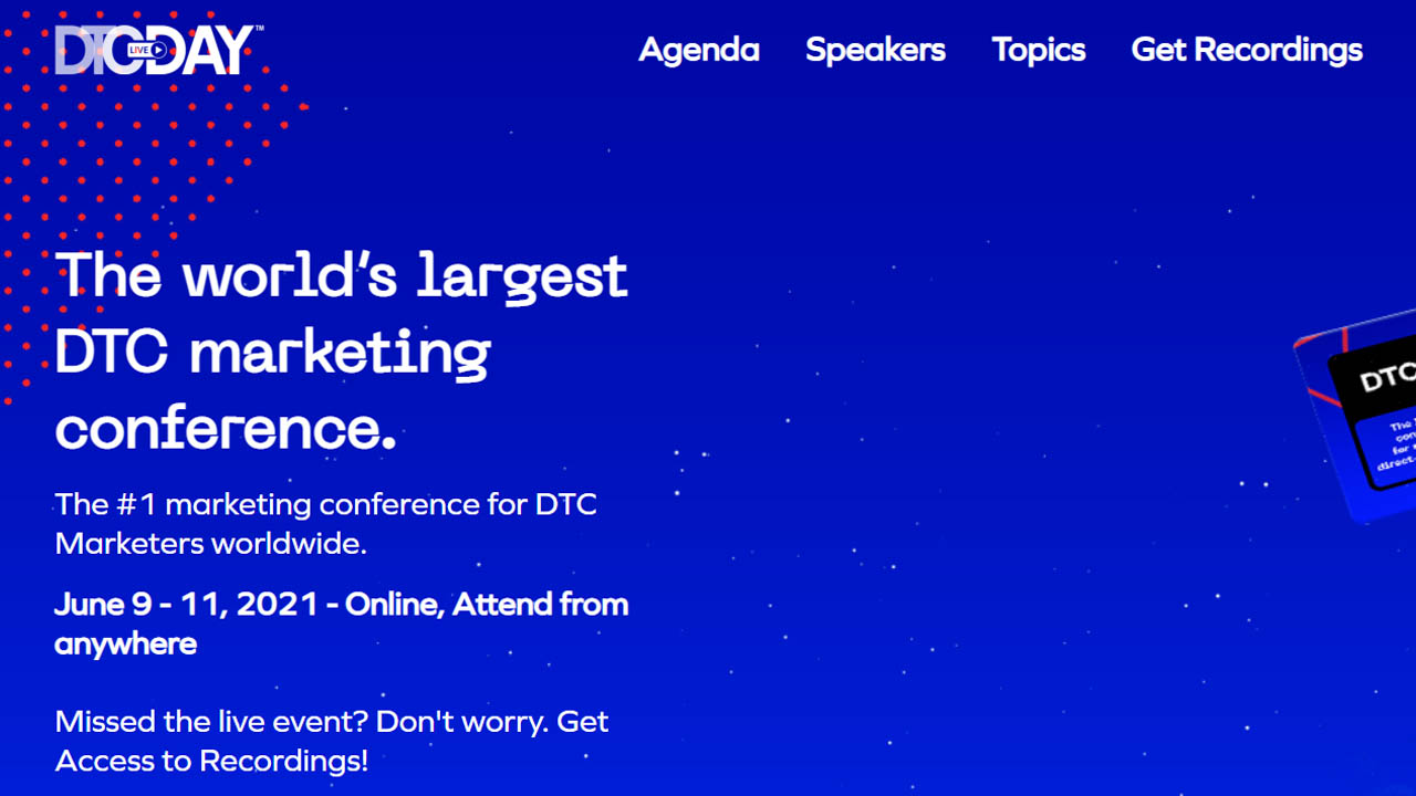 DTC Day Live Conference 2021