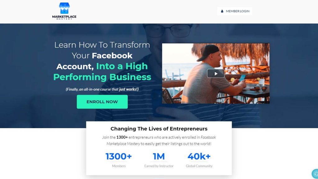 Tom Cormier – Marketplace Mastery 2.0