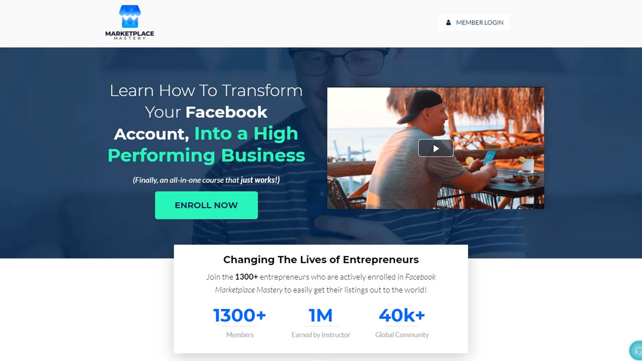 Tom Cormier – Marketplace Mastery 2.0