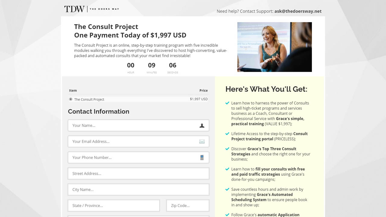 Grace Lever – The Consult Project