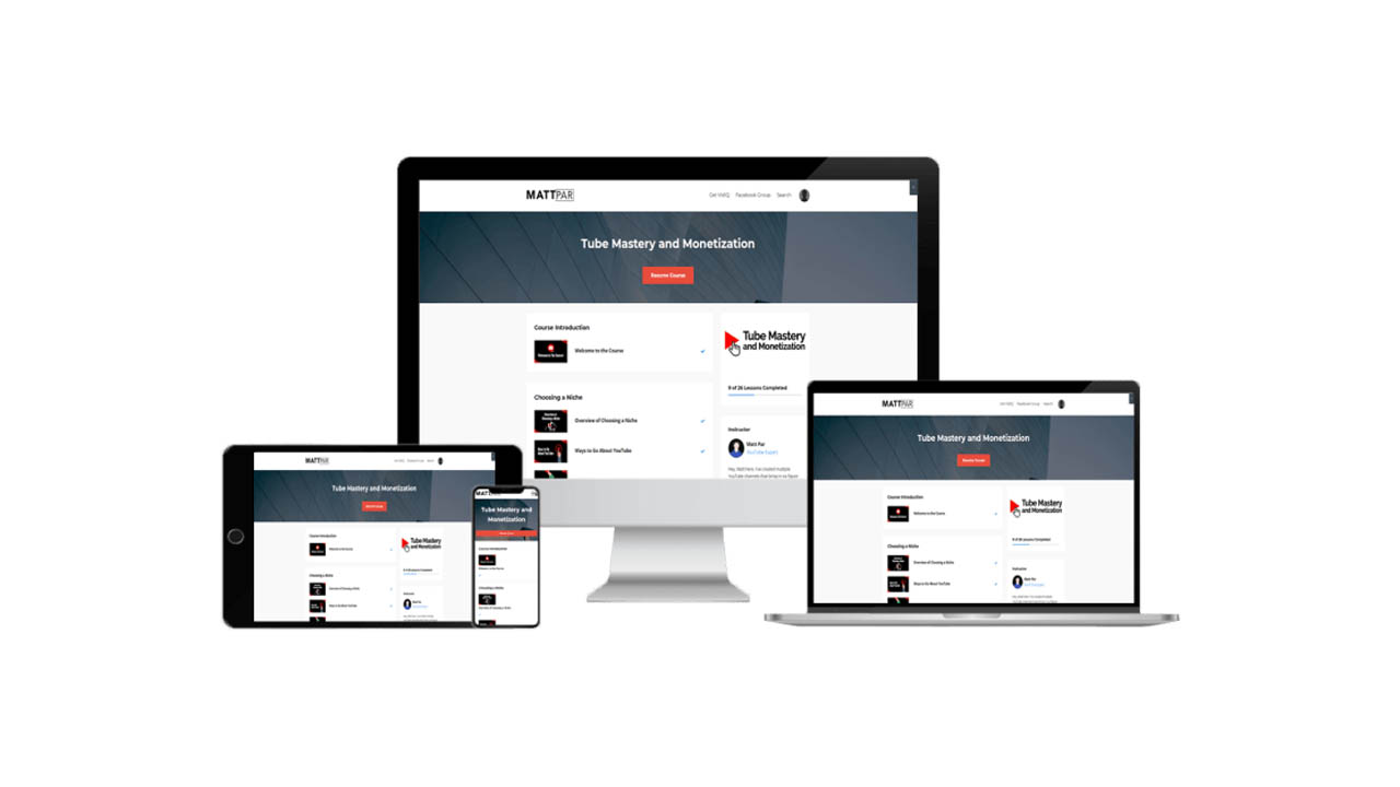 Matt Par – Tube Mastery and Monetization 2.0 (2021)