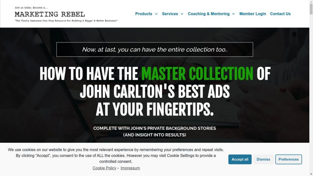 John Carlton – Best Ads