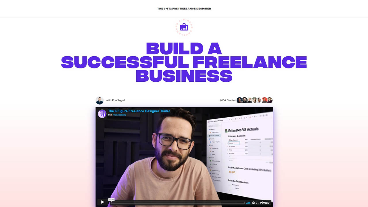 Flux Academy – The 6 Figure Freelancer (Full 12 weeks)