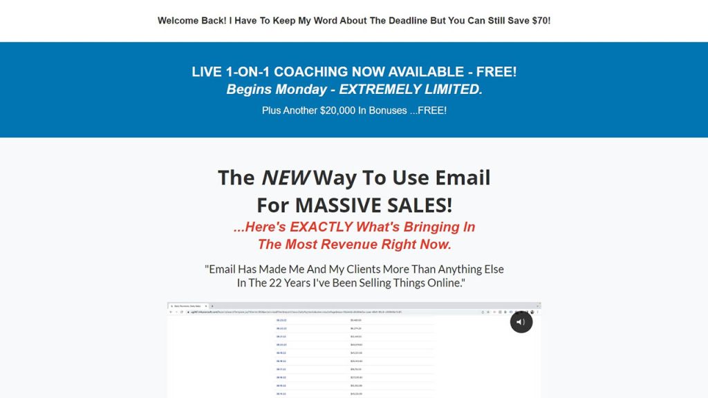 Frank Kern – Evergreen Email Machine