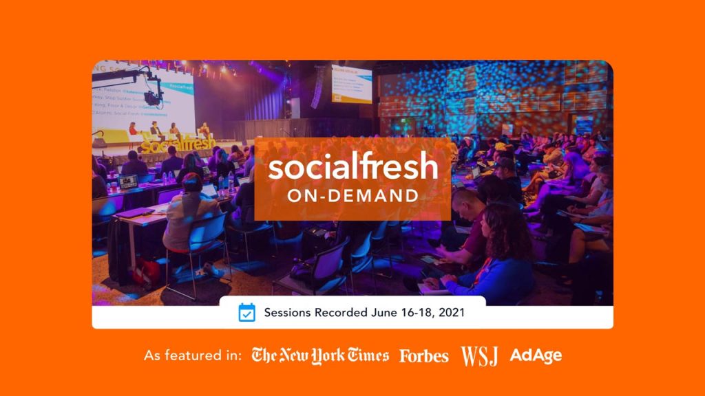 Social Fresh 2021 – Virtual Conference