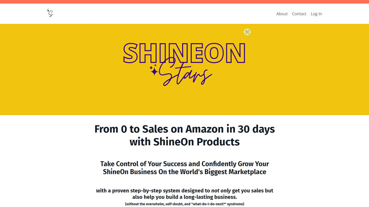 Shineon Stars – From 0 to Sales on Amazon In 30 Days