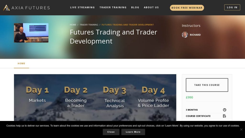 Axia Futures – Futures Trading and Trader Development