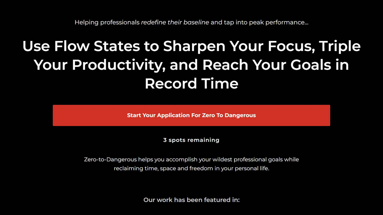 Steven Kotler – Zero To Dangerous