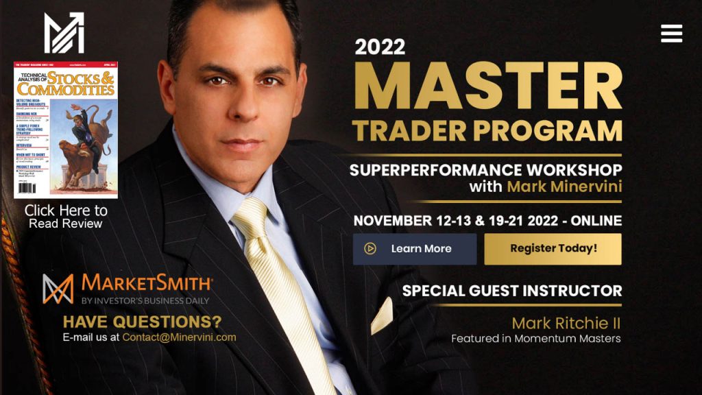 Mark Minervini – Master Trader Program 2022