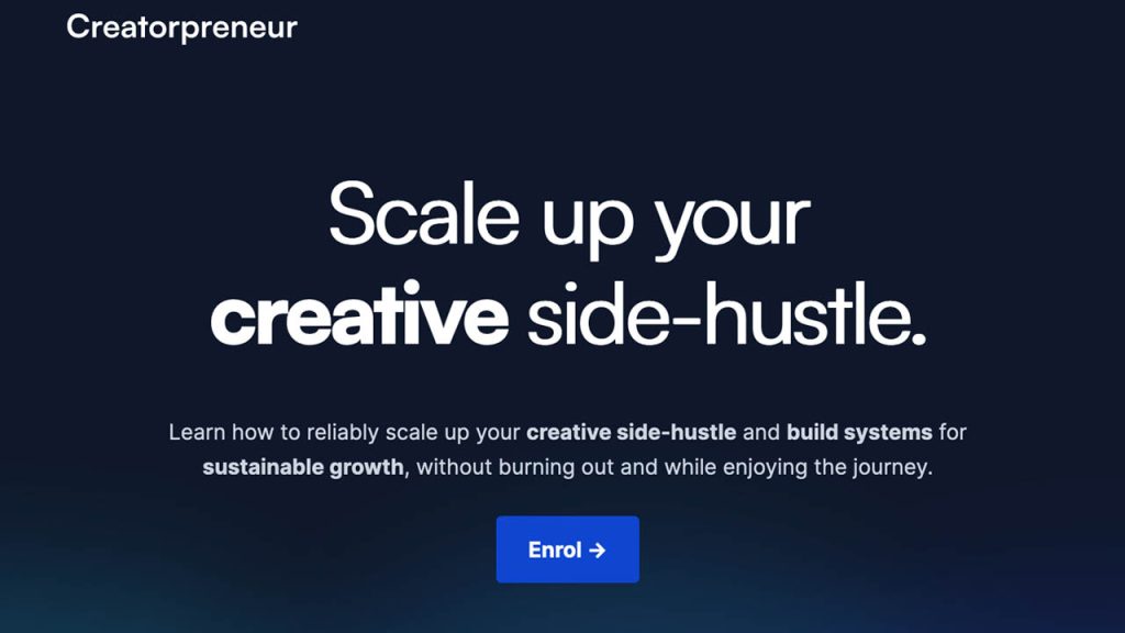 Ali Abdaal – Part-Time Creatorpreneur