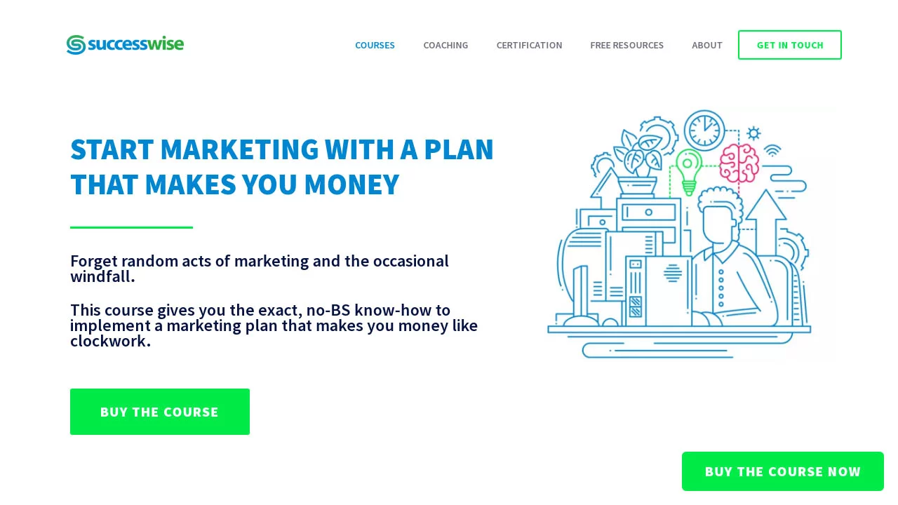 Allan Dib – The 1-Page Marketing Plan Course