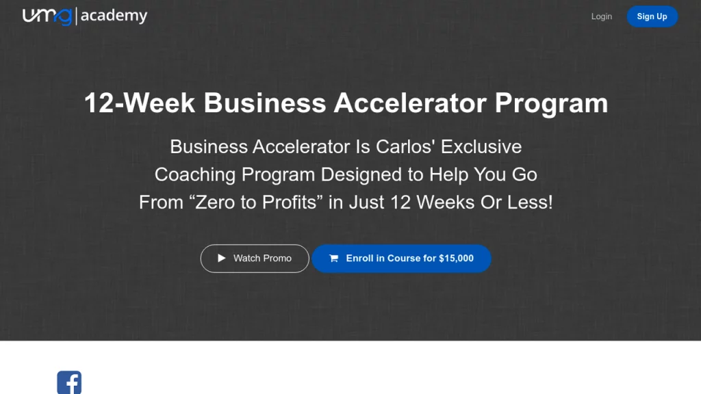 Carlos Corona – 12-Week Business Accelerator Program – #1 Pay Per Call Coaching Program