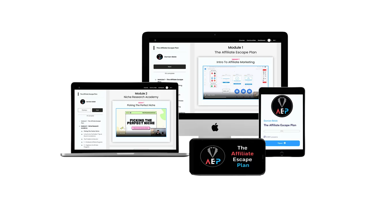 Damien Belak – The Affiliate Escape Plan