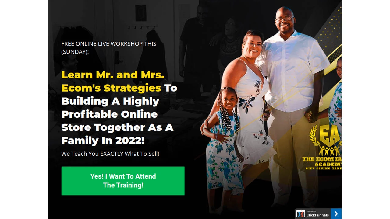 The Ecom Family Academy – Gift Giving Take Over Course