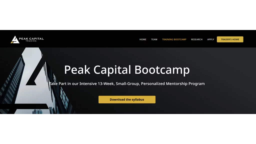 Andrew Aziz – Peak Capital Trading Bootcamp