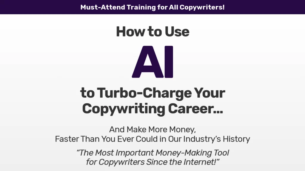 Guillermo Rubio (AWAI) – How to Use the Power of AI to Become a Better, Faster, and Higher-Paid Writer