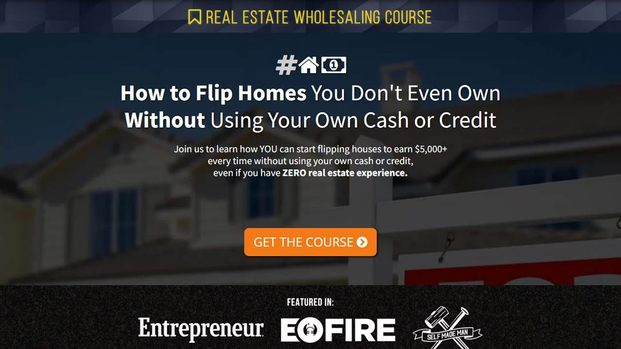 Nick Ruiz – Real Estate Wholesaling Course