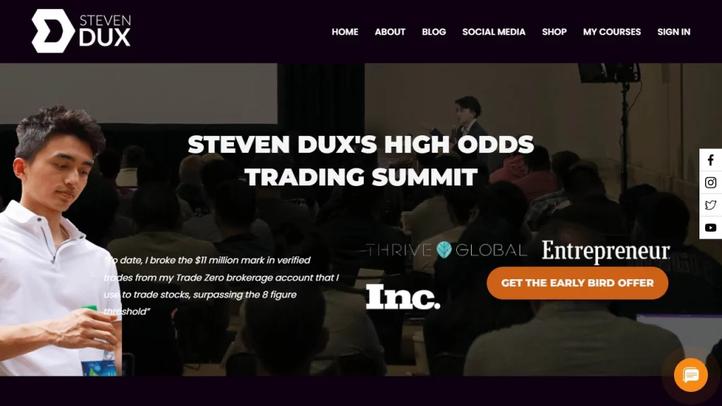 Steven Dux – High Odds Trading Summit