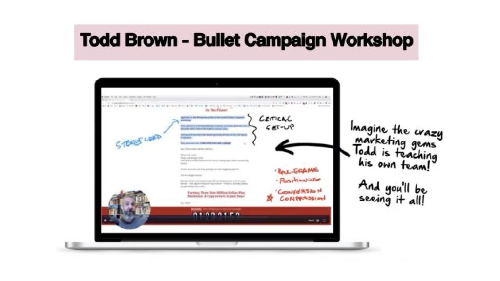 Todd Brown – Bullet Campaign Workshop