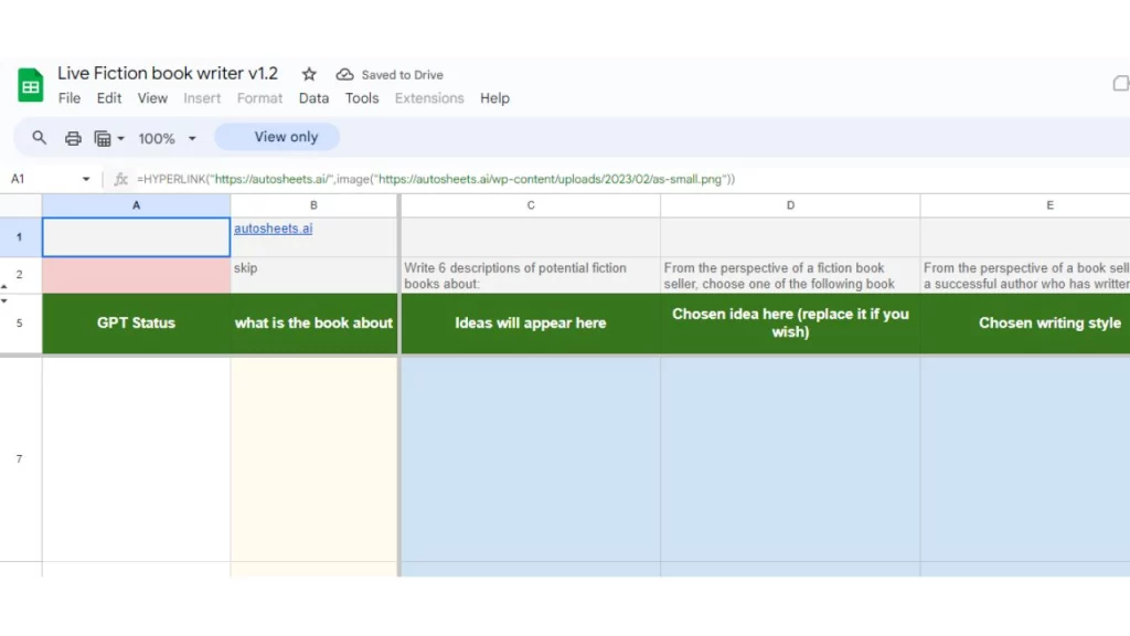 Mike Hayden – Autosheets.AI – AI (ChatGPT) Fiction Story Book Writer