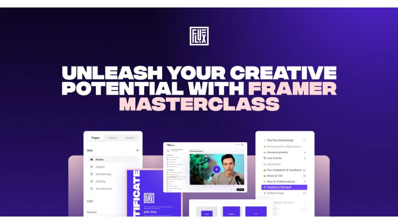 Ryan Hayward (Flux Academy) – Framer Masterclass