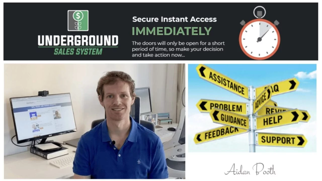 Aidan Booth – Underground Sales System