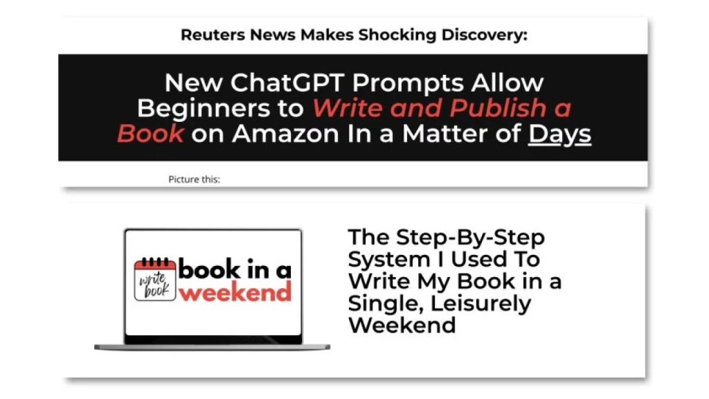 Jon Morrow – Book In A Weekend