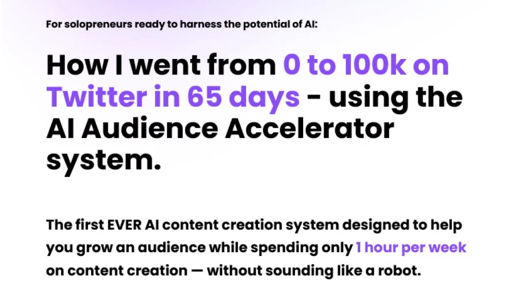 Ole Lehmann – AI Audience Accelerator 2023 Version