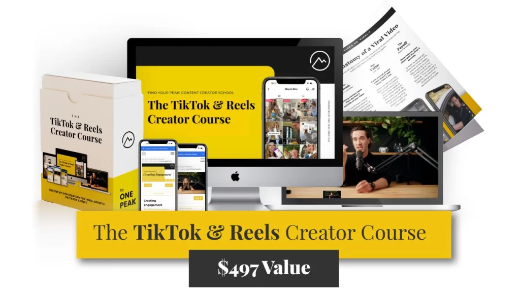 One Peak Creative Agency – The Tiktok and Reels Creator