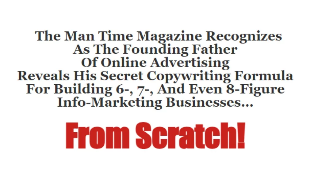 Ken McCarthy – Advanced Copywriting Secrets For Serious Info Marketers