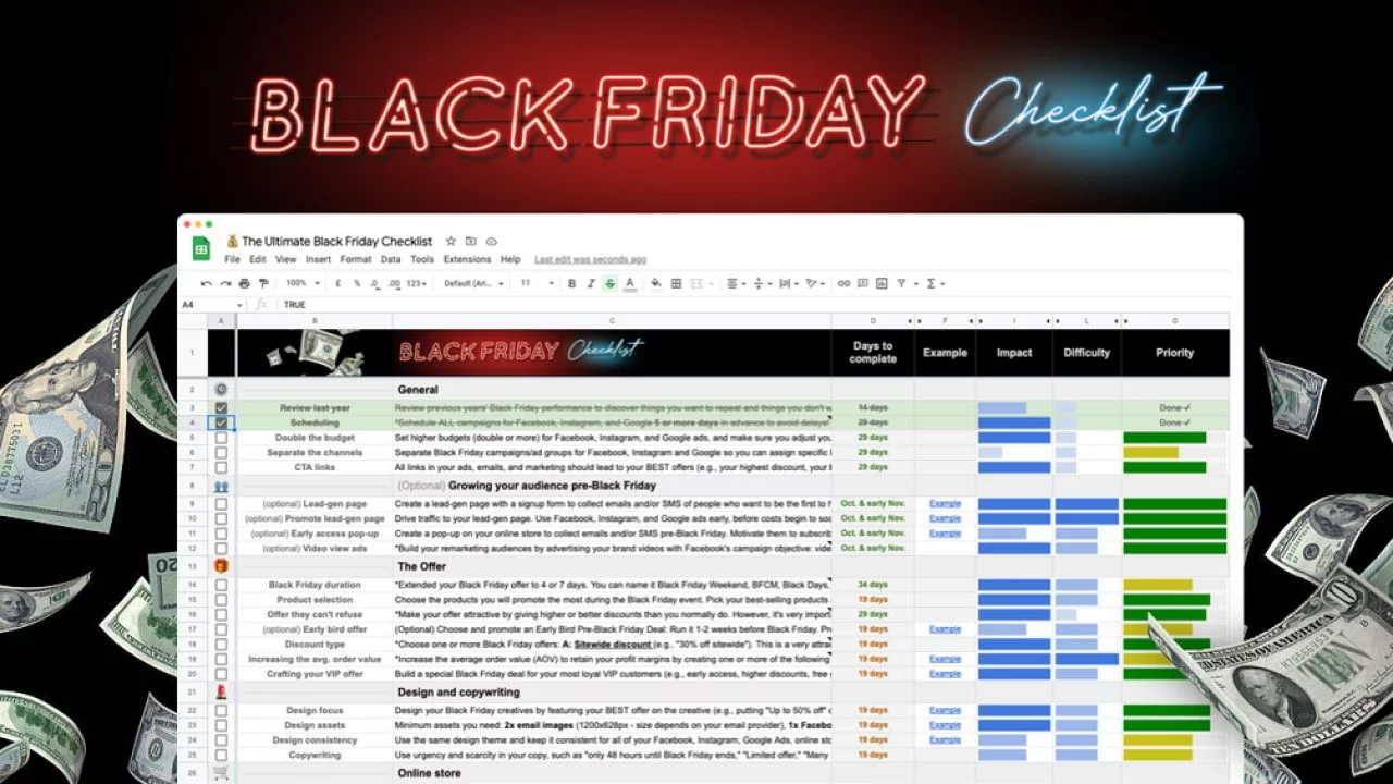 Jaka Smid – The Ultimate Black Friday Checklist