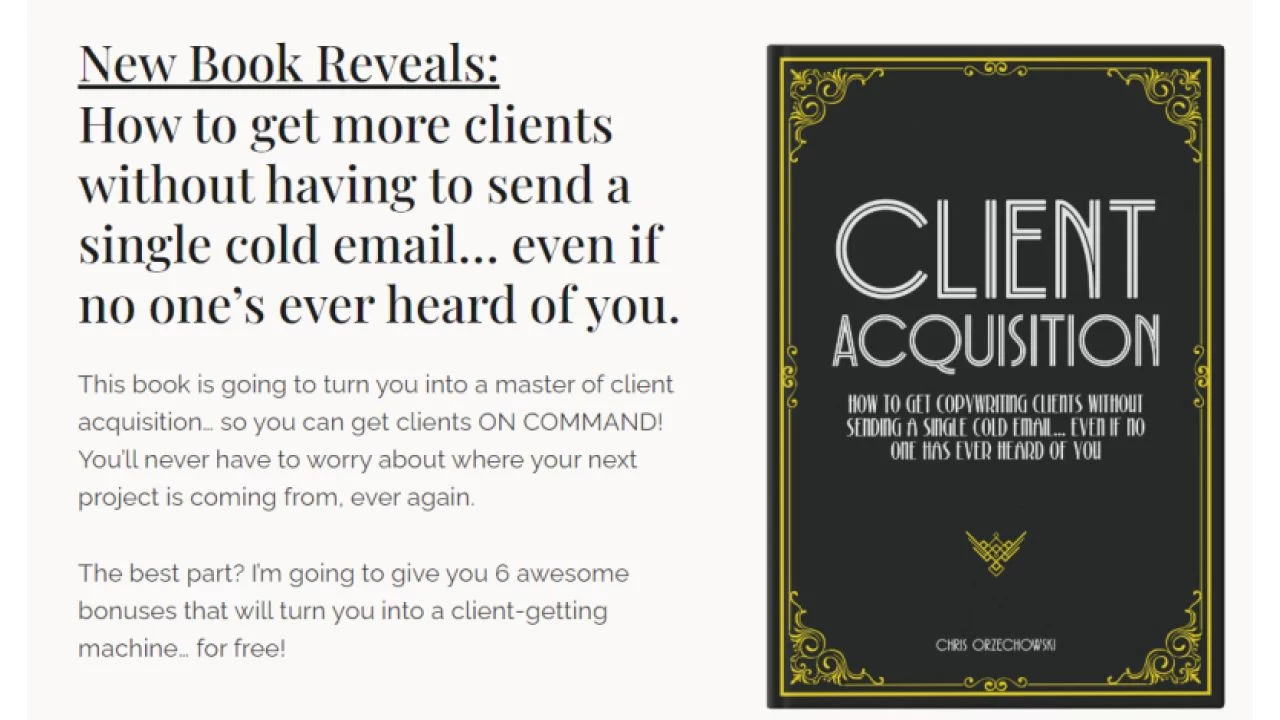 Chris Orzechowski – Client Acquisition